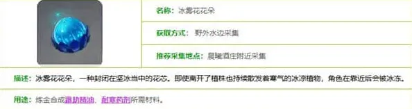 原神冰雾