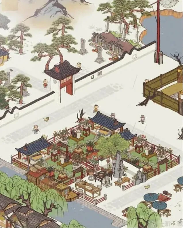 江南百景图茶艺