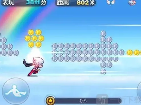 天天酷跑操作