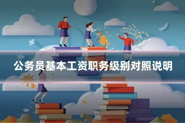 公务员基本工资职务级别对照说明