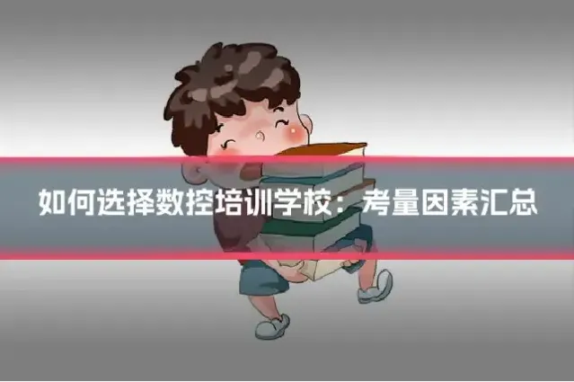如何选择数控培训学校：考量因素汇总