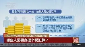个人所得税汇算清缴操作方法
