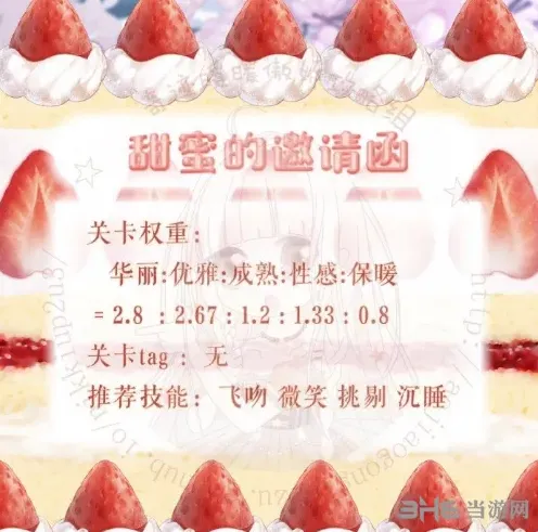 奇迹暖暖甜点