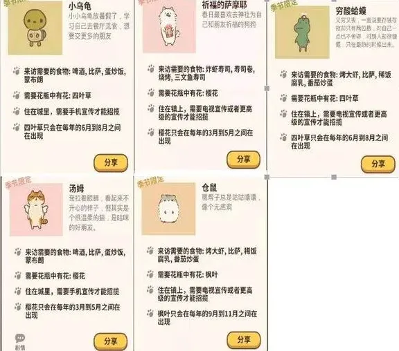 动物餐厅季节限定
