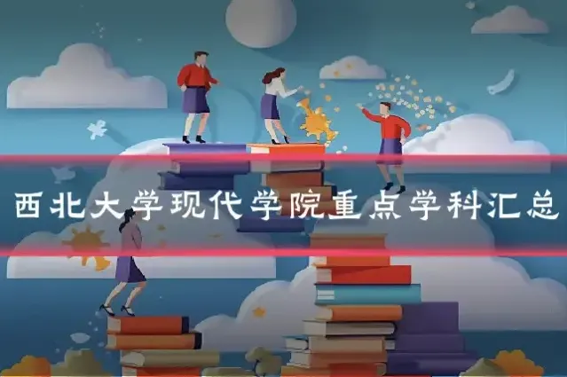 西北大学现代学院重点学科汇总