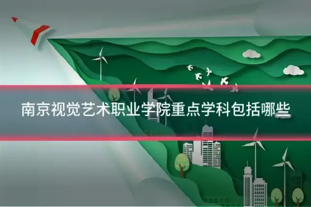 南京视觉艺术职业学院重点学科包括哪些