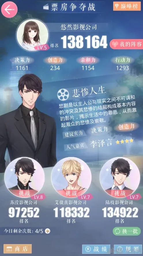恋与制作人票房