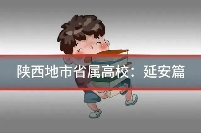 陕西地市省属高校：延安篇
