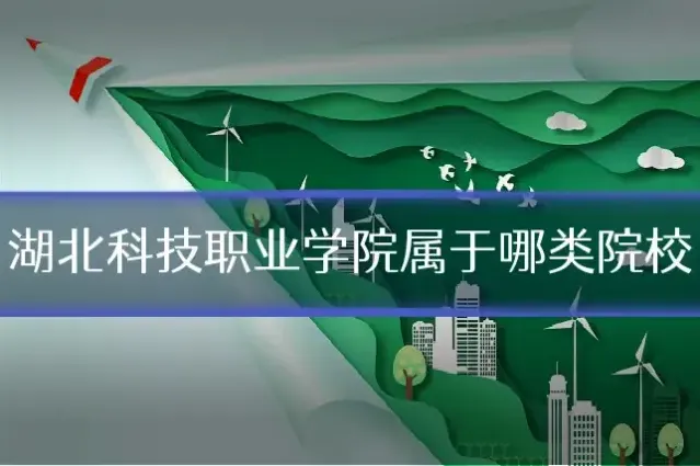 湖北科技职业学院属于哪类院校