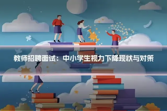 教师招聘面试：中小学生视力下降现状与对策
