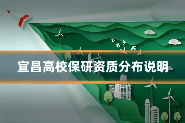 宜昌高校保研资质分布说明