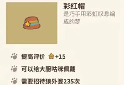《动物餐厅》彩虹帽获得方法指南