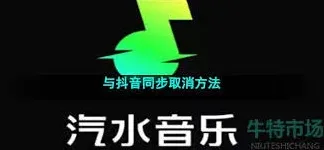 汽水音乐同步抖音功能关闭指南
