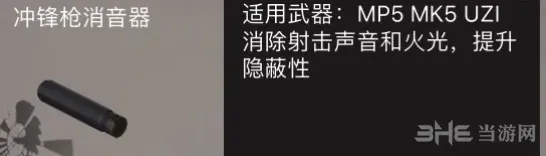 荒野行动冲锋枪消声器作用详解