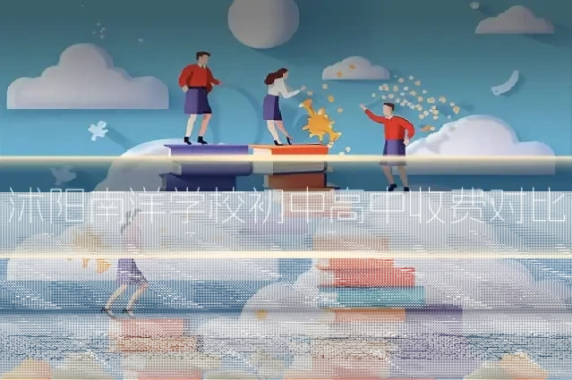 沭阳南洋学校初中高中收费对比