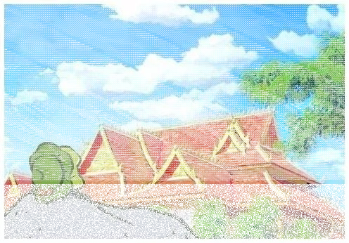 旅行青蛙明信片