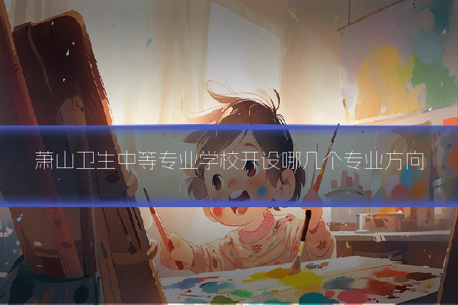 萧山卫生中等专业学校开设哪几个专业方向