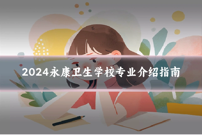 2024永康卫生学校专业介绍指南