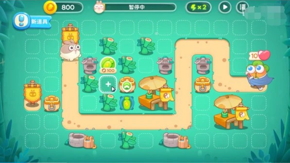保卫萝卜4卧兔藏龙第六关教程