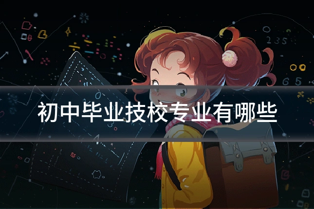 初中毕业技校专业有哪些