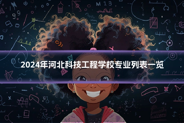 2024年河北科技工程学校专业列表一览