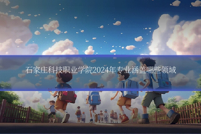 石家庄科技职业学院2024年专业涵盖哪些领域