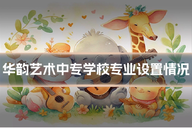 华韵艺术中专学校专业设置情况