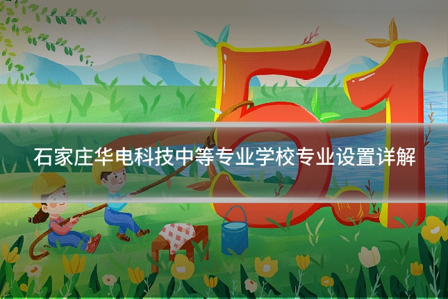 石家庄华电科技中等专业学校专业设置详解