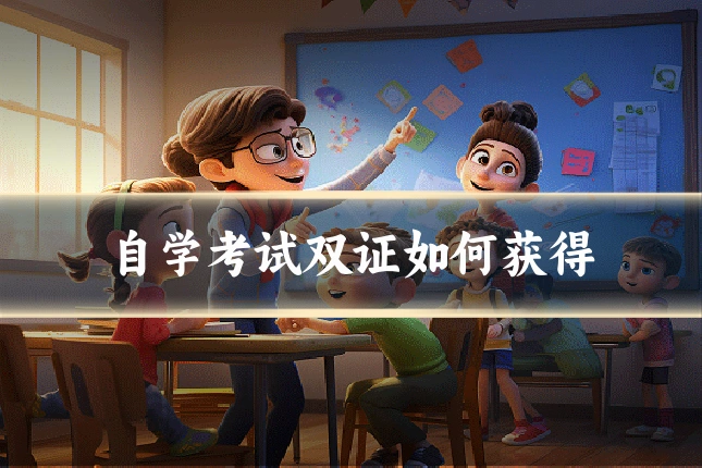 自学考试双证如何获得
