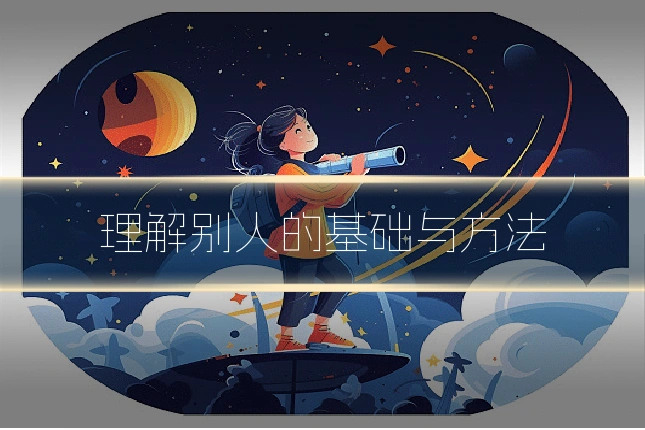 理解别人的基础与方法