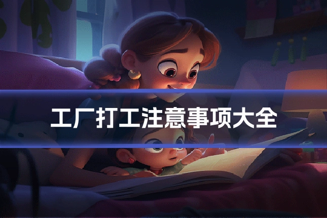 工厂打工注意事项大全