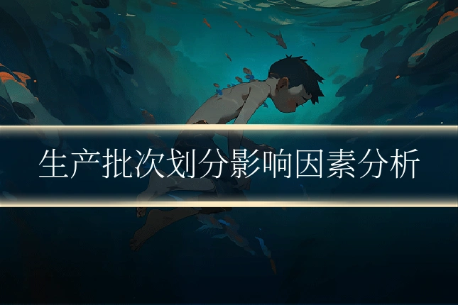 生产批次划分影响因素分析