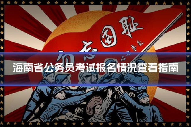 海南省公务员考试报名情况查看指南