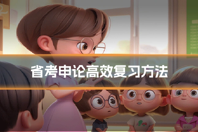 省考申论高效复习方法