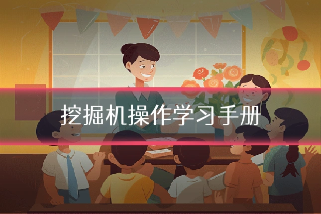 挖掘机操作学习手册
