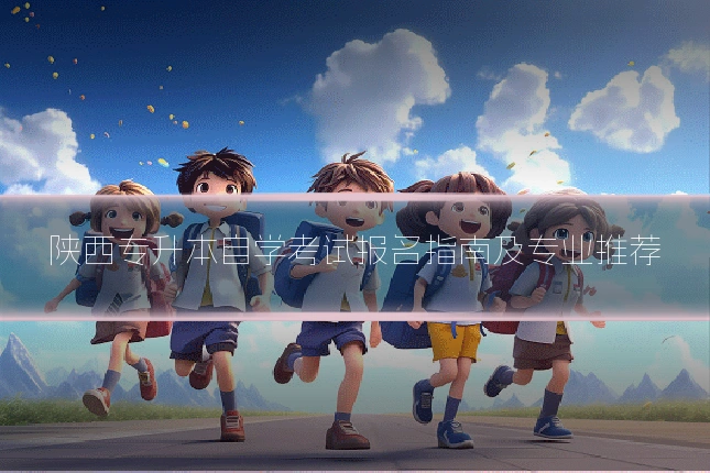 陕西专升本自学考试报名指南及专业推荐
