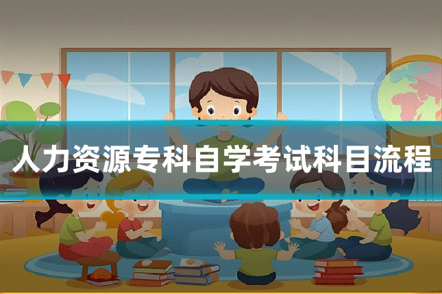 人力资源专科自学考试科目流程