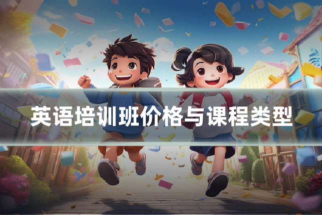 英语培训班价格与课程类型
