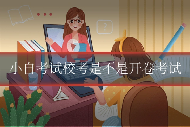 小自考试校考是不是开卷考试