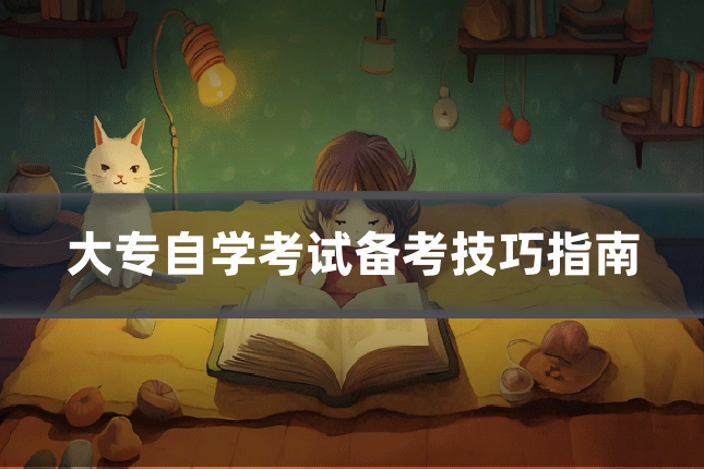大专自学考试备考技巧指南