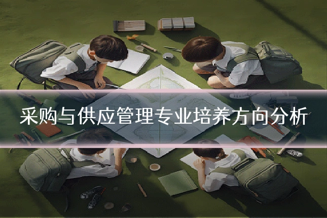 采购与供应管理专业培养方向分析