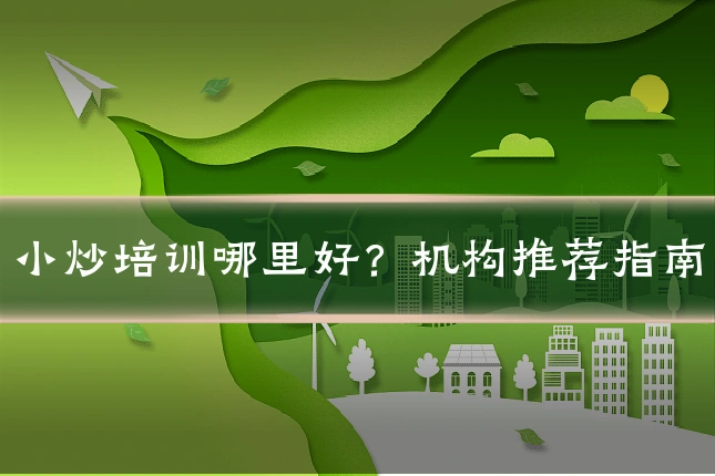 小炒培训哪里好？机构推荐指南