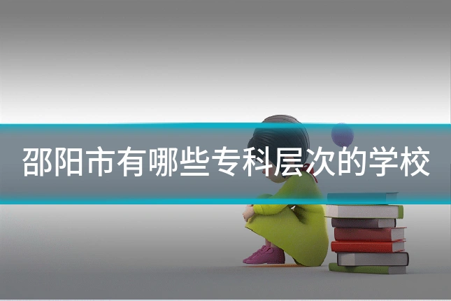 邵阳市有哪些专科层次的学校