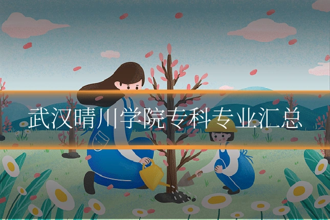 武汉晴川学院专科专业汇总