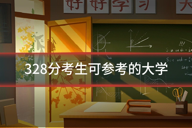328分考生可参考的大学