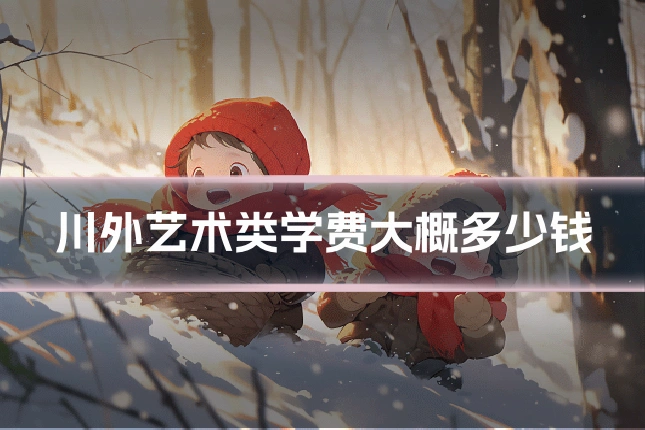 川外艺术类学费大概多少钱