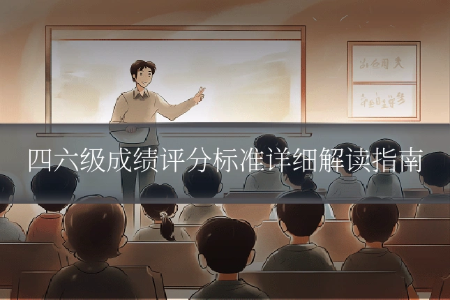 四六级成绩评分标准详细解读指南