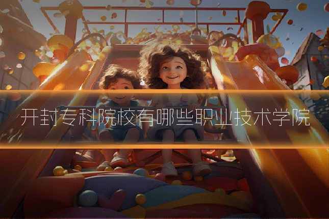 开封专科院校有哪些职业技术学院