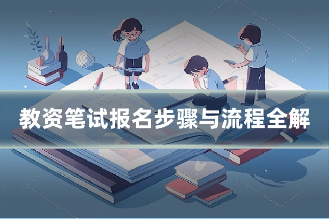 教资笔试报名步骤与流程全解