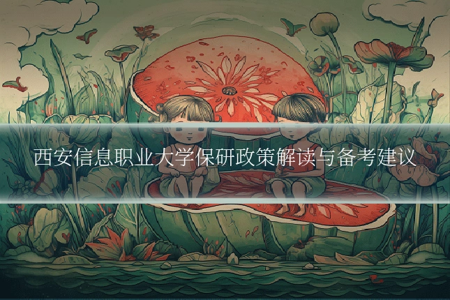 西安信息职业大学保研政策解读与备考建议